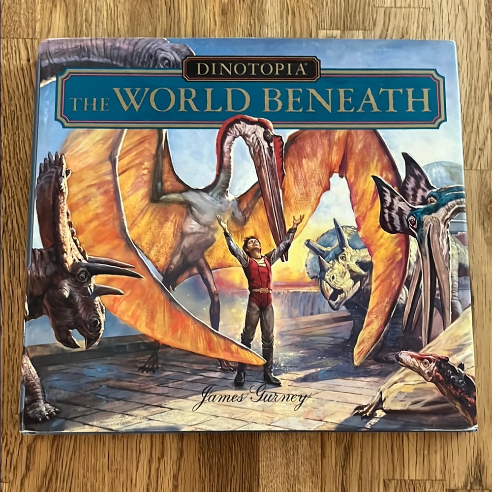 Vintage Dinotopia Book The World Beneath